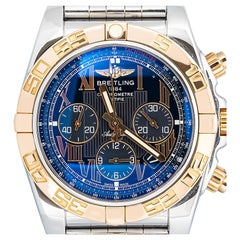 Breitling Chronomat 44 CB 011012 /B957 SS Black Roman Dial Auto Men's Watch 44mm