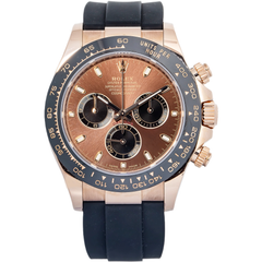 Rolex Cosmograph Daytona 116515LN 18k RG Chocolate Index Dial Auto Men's 40mm
