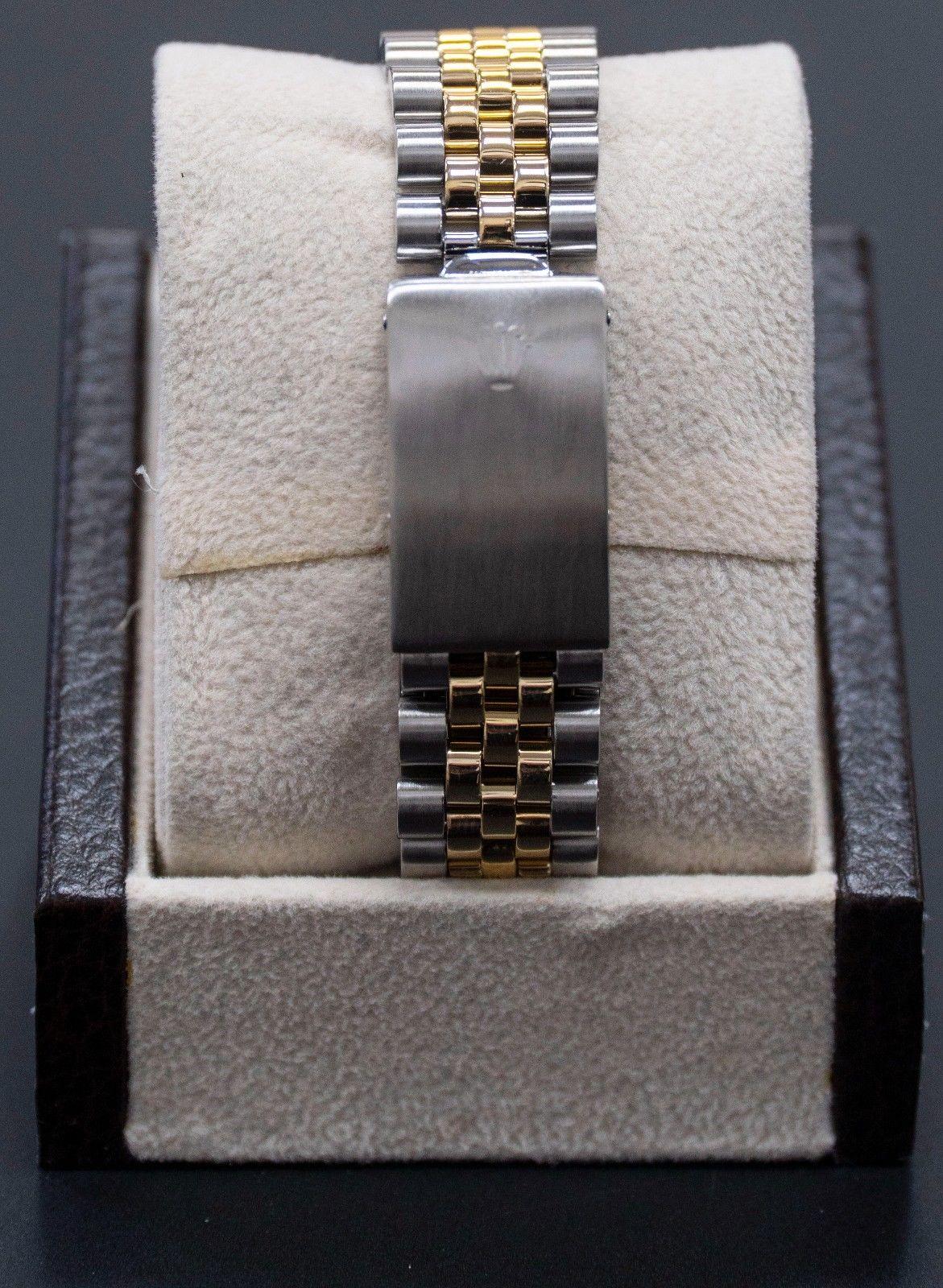 1980 Rolex GMT Master 16753 18 Karat Yellow Gold and Stainless Steel Black Dial In Excellent Condition In San Diego, CA