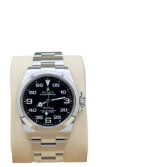 Rolex Air King 126900 40mm Black Dial Stainless Steel Box Paper