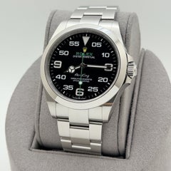 Rolex Air King 126900 40mm Black Dial Stainless Steel Box Paper