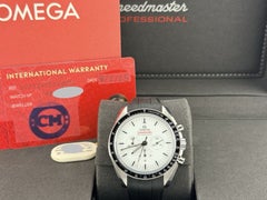 2025 Omega Speedmaster Moonwatch 310.32.42.50.04.001 42mm White Steel Box Paper