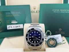 2024 Rolex Sea Dweller Deepsea 136660 44mm Blue Dial James Cameron Box Paper