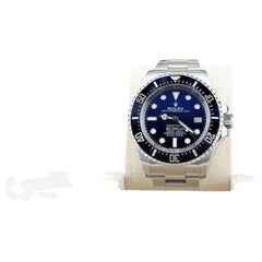 Rolex Sea Dweller Deepsea 136660 2024, cadran bleu, James Cameron, boîtier en acier, avec papiers
