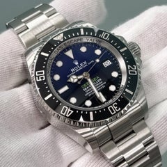 Rolex Sea Dweller Deepsea 136660 2024, cadran bleu, James Cameron, boîtier en acier, avec papiers