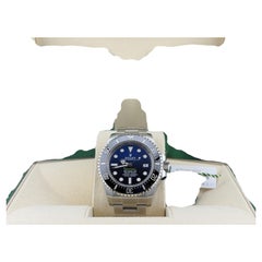 Rolex Sea Dweller Deepsea 136660 2024, cadran bleu, James Cameron, boîtier en acier, avec papiers
