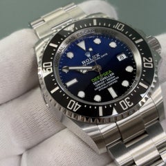 Rolex Sea Dweller Deepsea 136660 2024, cadran bleu, James Cameron, boîtier en acier, avec papiers