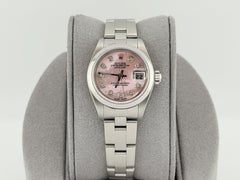 Rolex Ladies Datejust 79160 Pink Mother of Pearl Dial Stainless Steel