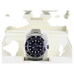 Rolex Sea Dweller Deepsea 116660 44mm Black Ceramic Bezel Stainless Steel