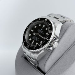 Rolex Sea Dweller Deepsea 116660 44mm Black Ceramic Bezel Stainless Steel