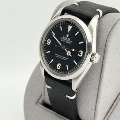 Vintage Rolex Explorer 1016 36mm Black Dial Stainless Steel