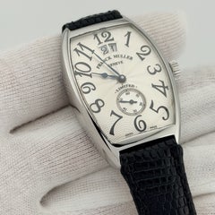 Franck Muller Cintree Curvex 2851S6 Silver Dial Stainless Steel Box Paper