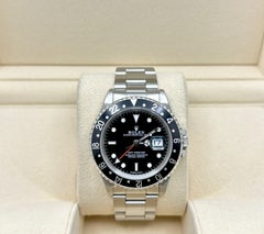 Rolex GMT Master 16700LN de 2026, 16700, 40 mm, acier inoxydable noir, avec boîte et papiers