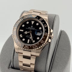 2025 Rolex GMT Master II Root Beer 126715CHNR 40mm 18k Rose Gold Box Paper