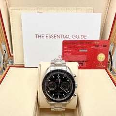 2026 Omega Speedmaster Moonwatch Moonphase 304.30.44.52.01.001 Steel Box Paper