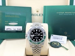 2026 Rolex GMT Master II Sprite Jubilee 126720VTNR 40mm Green Black Bezel Steel