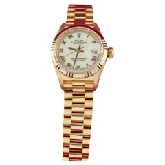 Rolex Ladies President Datejust 79178 Cream Dial 18K Yellow Gold