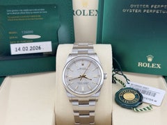 2026 Rolex Oyster Perpetual 126000 36mm Silver Dial Stainless Steel Box Papers