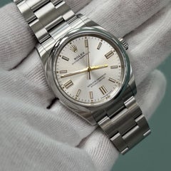 2026 Rolex Oyster Perpetual 126000 36mm Silver Dial Stainless Steel Box Papers