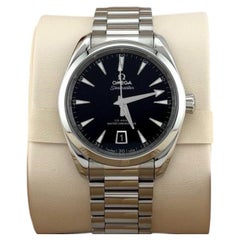 2026 Omega Seamaster Aqua Terra 220.10.38.20.01.004 38mm Black Dial Box Papers