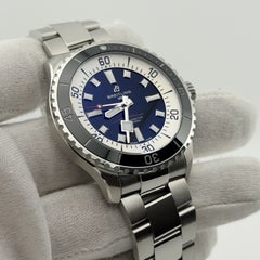 Breitling Superocean Automatic A17376 44mm Black Dial Stainless Steel Box Paper