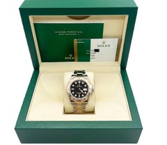 Rolex Yacht Master 116621 Black Dial 18K Rose Gold Steel Box Papers