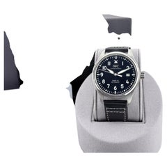 2025 IWC Pilots Watch Mark XX IW328203 Blue Dial Stainless Steel Box Papers