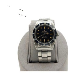 Vintage Rolex Submariner No Date James Bond 5508 37mm Gilt Chapter Ring Dial