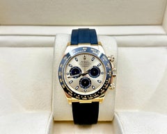 Rolex Daytona Pikachu 116518LN 18k Yellow Gold Oysterflex Box 2025 Service Card