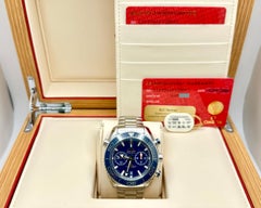 2026 OMEGA Seamaster Planet Ocean Blue Dial 215.30.46.51.03.001 Steel Box Paper