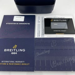 Breitling Aviator 8 B01 Chronograph AB01191 43mm Anthracite Dial Papers