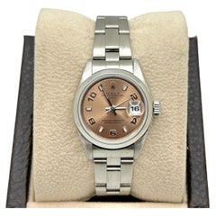 Rolex Ladies Date 79160 26mm Pink Salmon Dial Stainless Steel