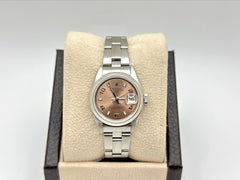 Rolex Ladies Date 79160 26mm Pink Salmon Dial Stainless Steel