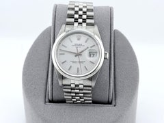 Rolex Date 15200 34mm Silver Dial Stainless Steel Jubilee