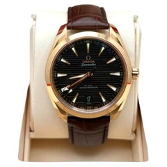 Omega Seamaster Aqua Terra 150M 220.53.41.21.13.001 Sedna 18K Rose Gold Paper