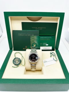 Rolex Datejust 278240 31mm Midsize 2021 Steel Black Roman Dial Box Paper
