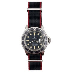 Rolex Submariner 1680 vintage en acier inoxydable, bracelet NATO, 1978