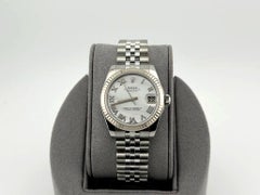 Rolex Datejust Midsize 178274 31mm Mother of Pearl Dial 18k Gold Steel Box Paper