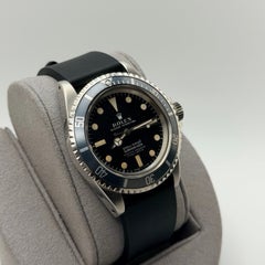 Vintage Rolex Submariner No Date 5512 40mm Black Dial Stainless Steel