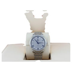 OMEGA De Ville Prestige 424.10.40.20.02.001 39,5 mm, cadran argenté, boîtier en acier, avec papiers