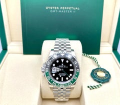 2026 Rolex GMT Master II Sprite 126720VTNR 40mm Green and Black Steel Box Papers
