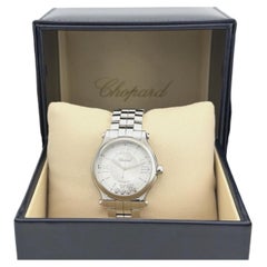 Chopard Happy Sport Automatic 278608-3002, 33 mm, cadran en diamants, boîtier en acier, avec papiers
