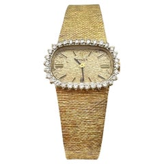 Rolex Vintage Ladies Cocktail 8365 14K Yellow Gold Diamond Watch