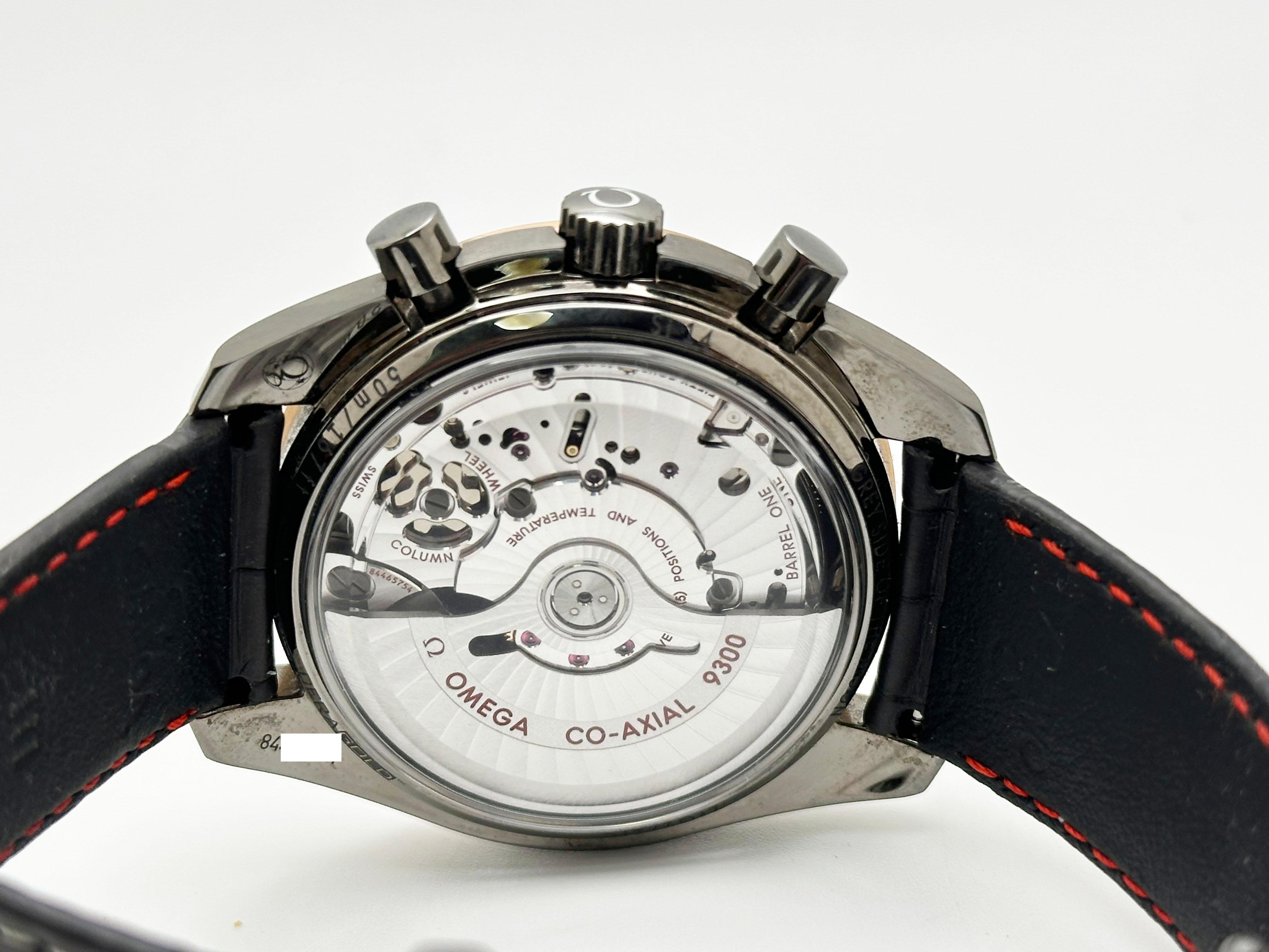 Omega Speedmaster Dark Side of the Moon Meteorite 311.63.44.51.99.001 Box Papier im Angebot 4