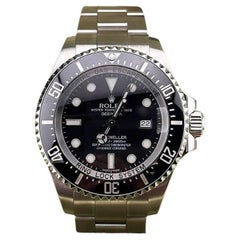 Rolex Sea-Dweller Deepsea 116660 44mm Black Ceramic Stainless Steel Box Papers