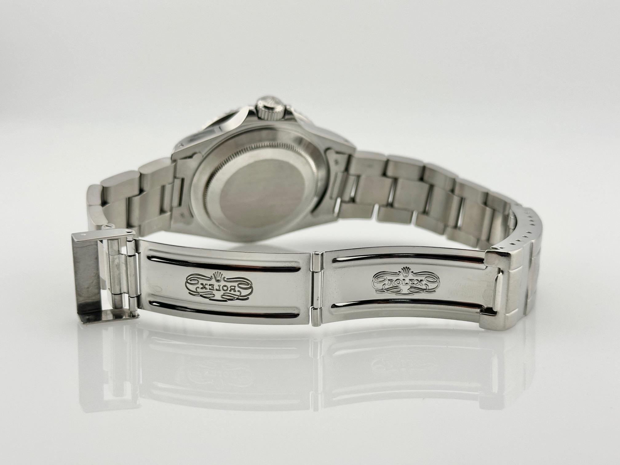 Rolex Submariner 168000 Quadrante Nero Acciaio Inox in vendita 2