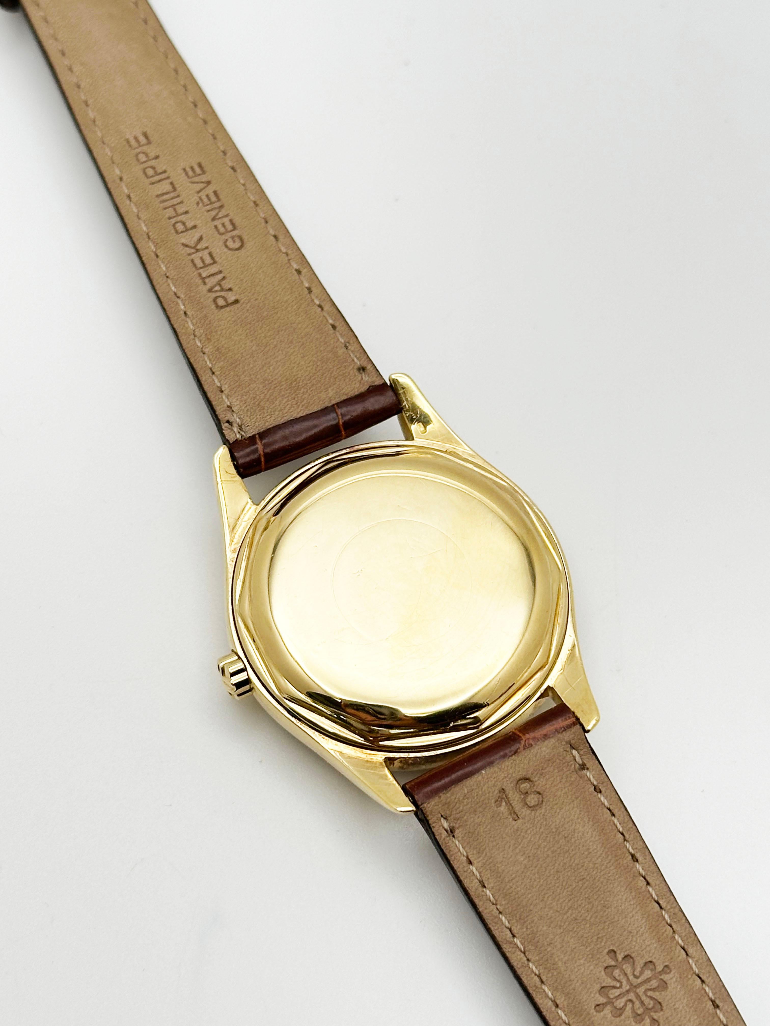 Patek Philippe Calatrava 2526J Automático Oro Amarillo 18K RARO en venta 6