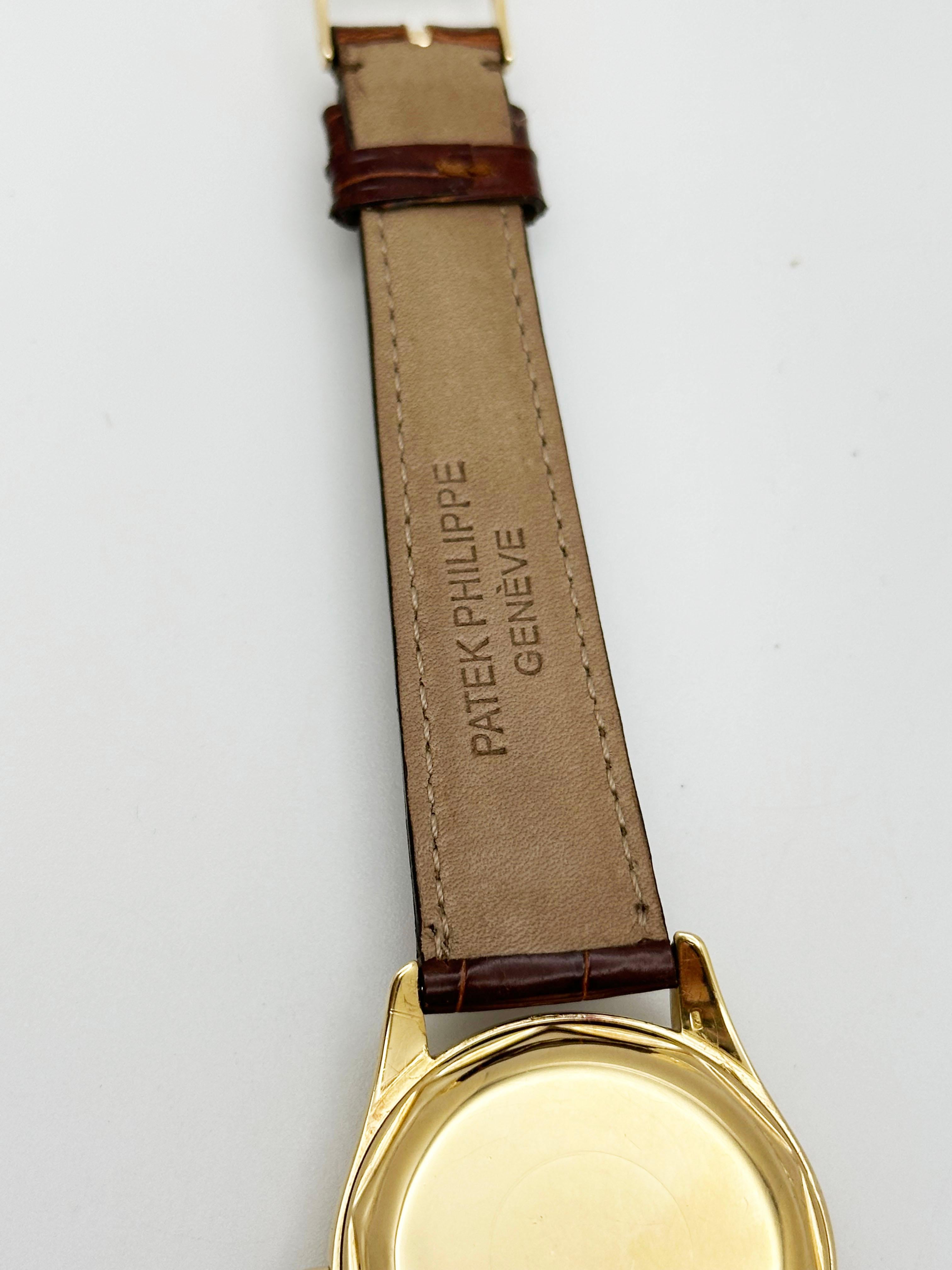 Patek Philippe Calatrava 2526J Automático Oro Amarillo 18K RARO en venta 8