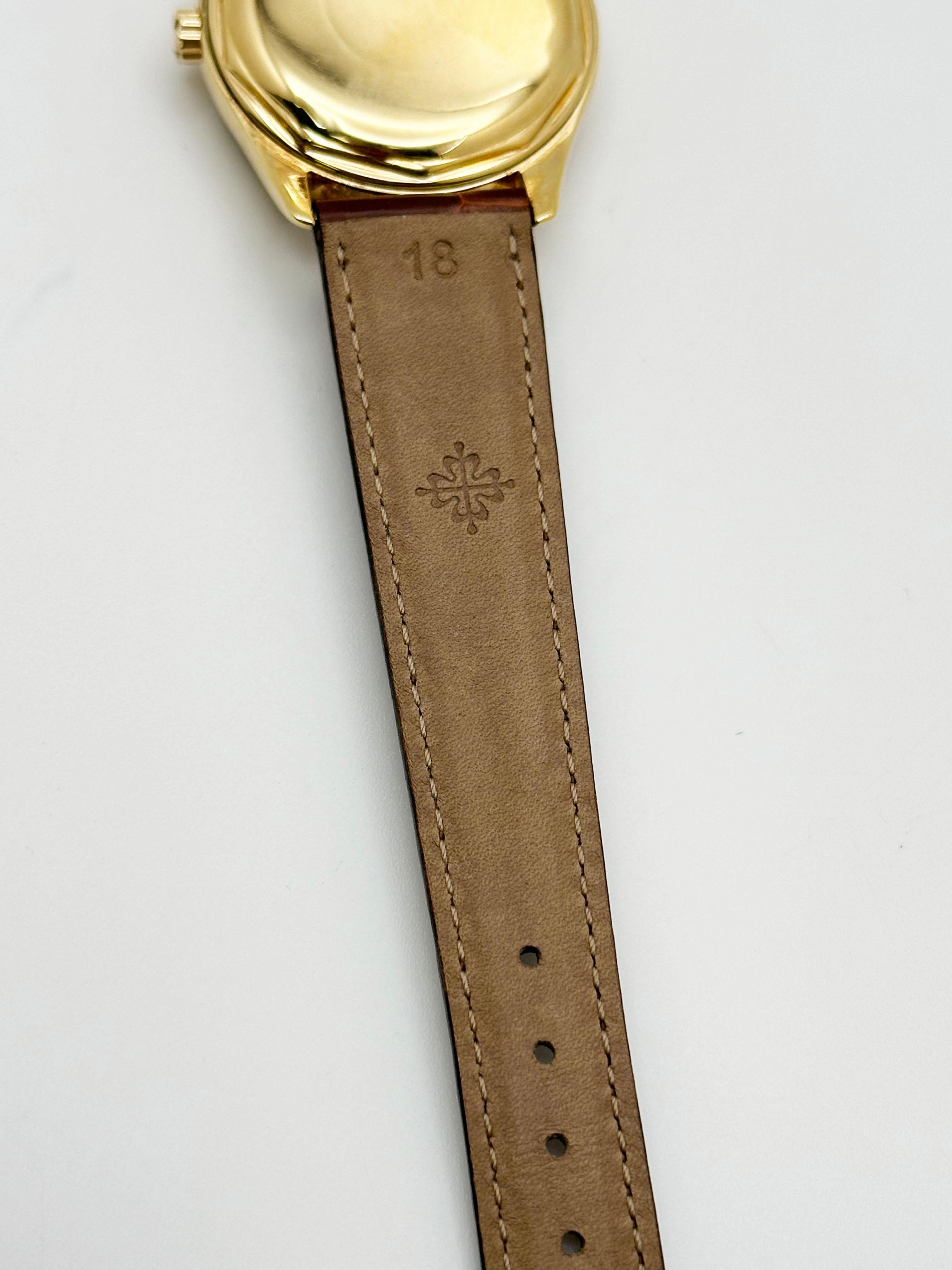 Patek Philippe Calatrava 2526J Automático Oro Amarillo 18K RARO en venta 7