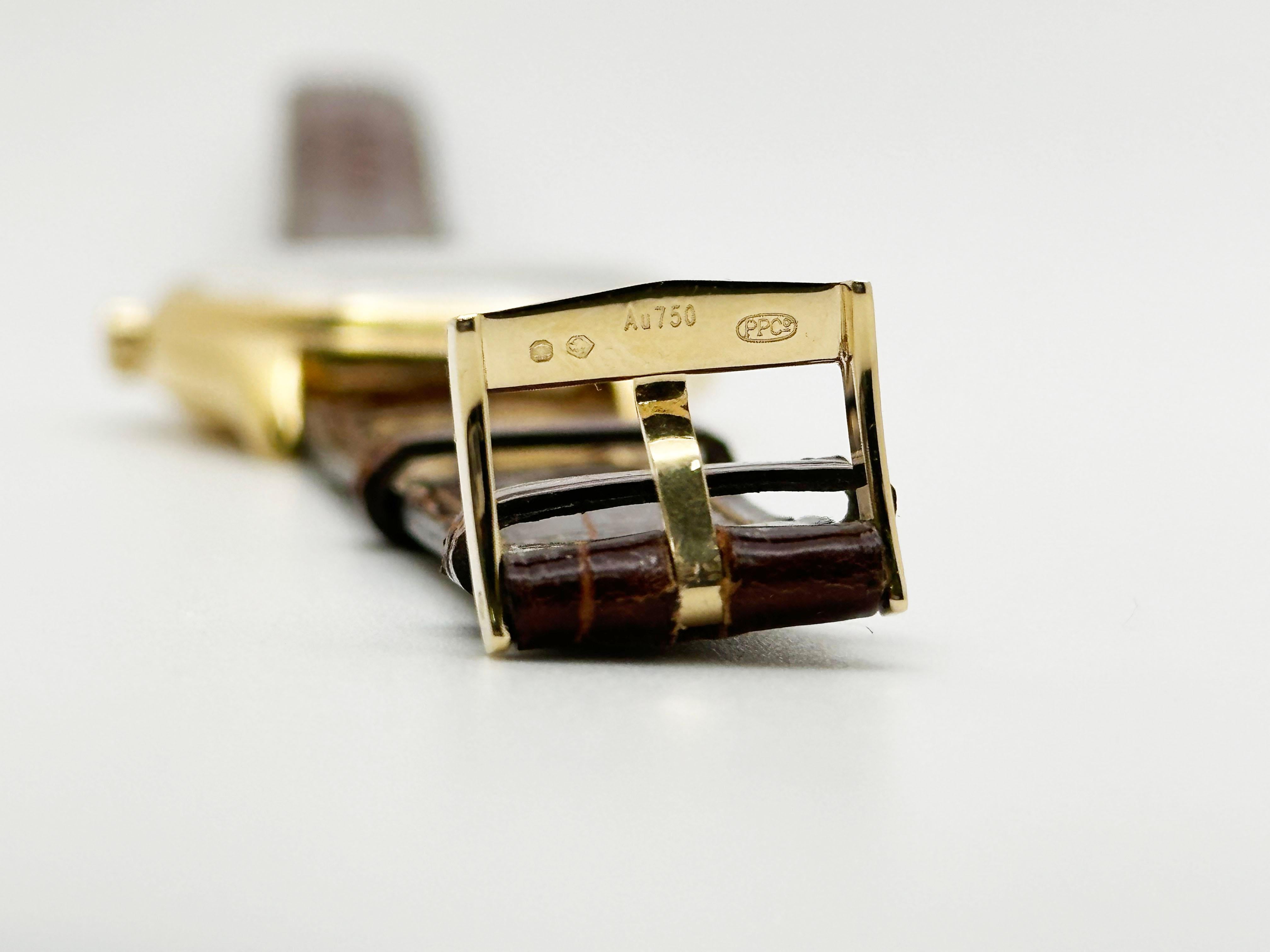 Patek Philippe Calatrava 2526J Automático Oro Amarillo 18K RARO en venta 9